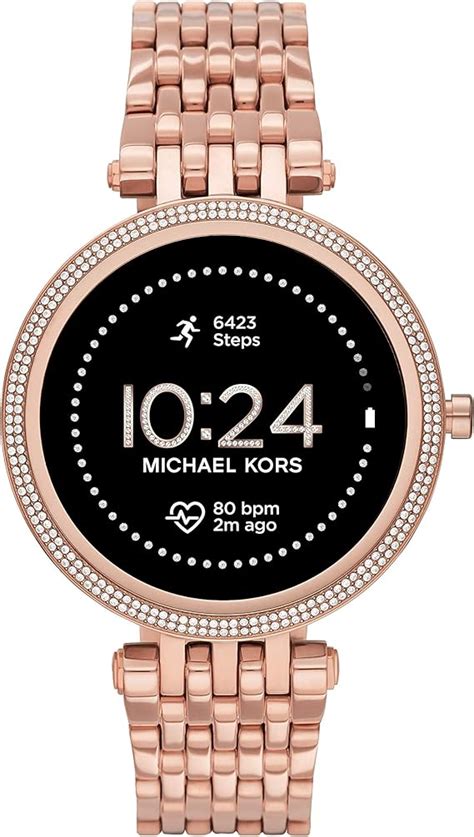 michael kors rose gold smartwatch 43mm|Michael Kors darci rose gold.